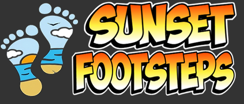 Sunset Footsteps Logo