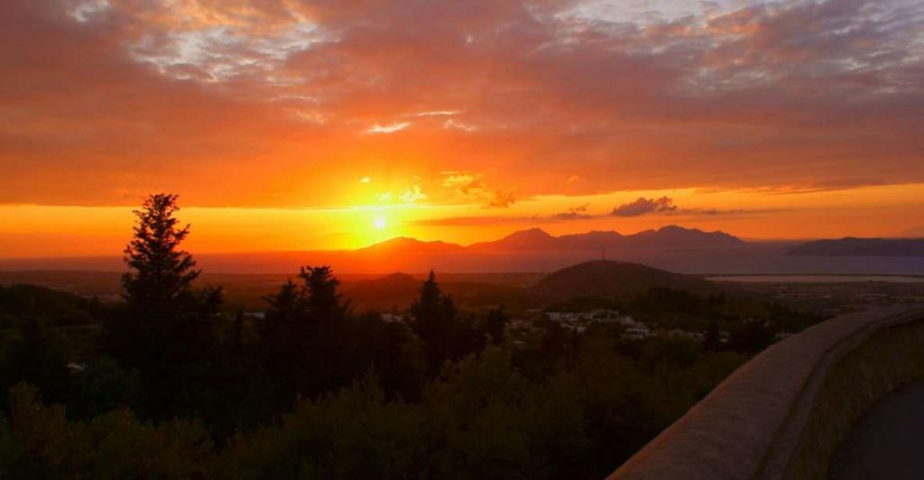 top 10 things to do in Kos-Kos Roundtrip Bus Transfer to Mount Zia for Sunset Viewing