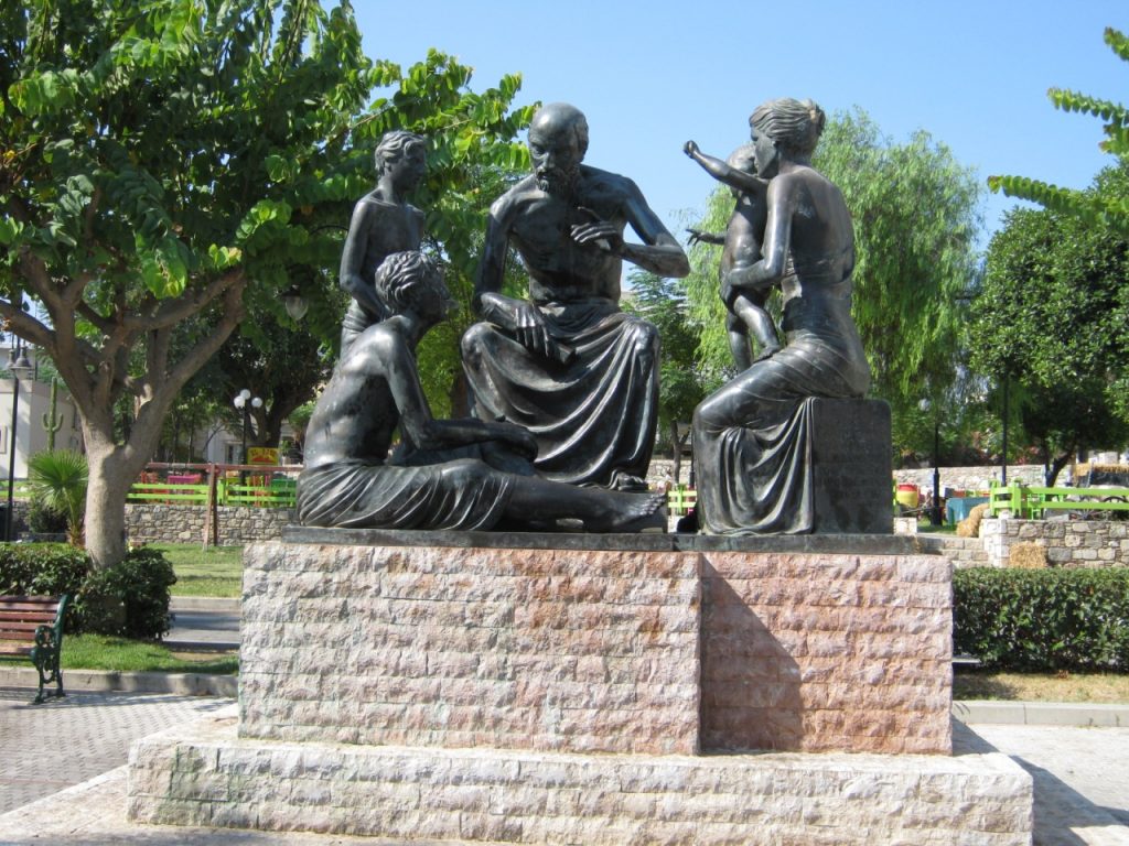 Hippocrates monument Kos
