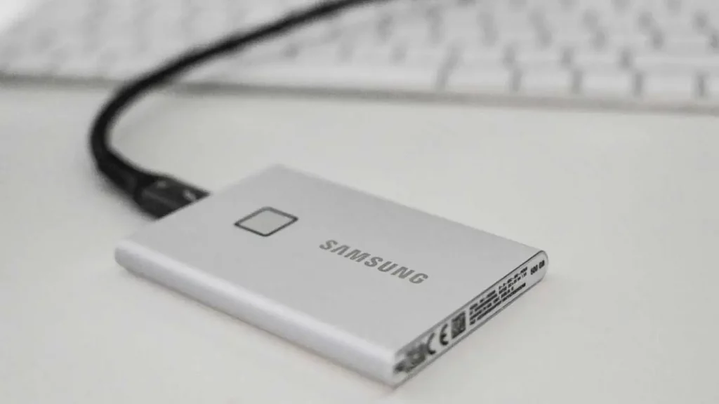 The best portable SSDs for photographers - Samsung T7 Touch